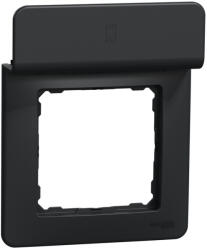 Schneider Electric SEDNA DESIGN Egyes keret, mobiltartóval, antracit (SDD314809) (SDD314809)