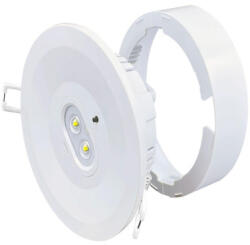 Hunilux MLX LED vészvilágító 6W 300lm 6500K útvonalvilágító lámpa készenléti IP20 HL0017547 (HL0017547)