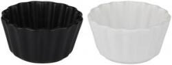 Alpina Ramekin szett 2db 10x10x5, 3cm 168gr kerámia fekete vagy fehér színben 871125258624 (8711252586243)