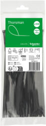 Schneider Electric THORSMAN Kábelkötegelő, 200x3.6mm, fekete (100 db) (IMT46414) (IMT46414)