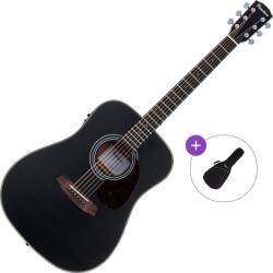 Pasadena PD-200E Basic SET Black Chitară electro-acustică Dreadnought