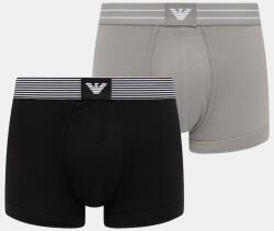 Emporio Armani Underwear boxeralsó férfi pamut elasztánnal 2-es csomag - fekete XL