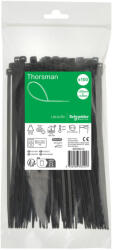 Schneider Electric THORSMAN Kábelkötegelő, 200x4.8mm, fekete (100 db) (IMT46412) (IMT46412)
