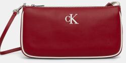 Calvin Klein női műbőr hobo táska - piros Univerzális méret