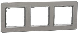 Schneider Electric SEDNA ELEMENTS Hármas keret, univerzális, szálcsiszolt alumínium (SDD370803U) (SDD370803U)