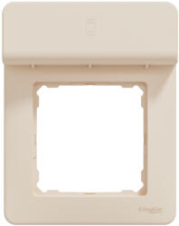 Schneider Electric SEDNA DESIGN Egyes keret, mobiltartóval, bézs (SDD312809) (SDD312809)