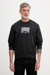 Giorgio Armani melegítőfelső férfi pamuttal - fekete XL - answear - 27 990 Ft