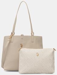 U. S. Polo Assn U. S. Polo Assn. shopper női műbőr Malibu - bézs Univerzális méret