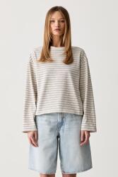rag & bone hosszúujjú női pamut póló Kelly - bézs XS