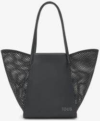 Tous női műbőr vászontáska - fekete Univerzális méret - answear - 75 990 Ft