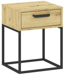 Rauman Muros N40 éjjeliszekrény, artisan tölgy