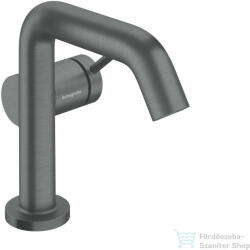Hansgrohe Tecturis S 110 Coolstart Ecosmart+ mosdó csaptelep leeresztő nélkül, szálcsiszolt fekete króm 73321340 (73321340)