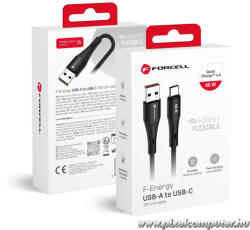  USB-A - USB-C kábel C342 - 66W teljesítmény, szilikon kialakítás, gyors töltés és adatátvitel (5903396395284)