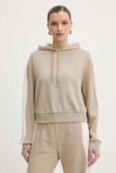 Giorgio Armani kapucnis melegítőfelső női pamut - bézs S - answear - 30 990 Ft