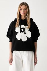Marimekko kapucnis melegítőfelső női pamuttal - fekete L