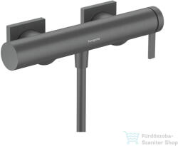 Hansgrohe Tecturis E zuhany csaptelep zuhanyszett nélkül, szálcsiszolt fekete króm 73620340 (73620340)