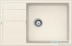 SCHOCK Ronda D-100XL konyhai mosogatótálca CRISTALITE® Vanilla 780 x 500 mm, gránit kompozit, világos bézs ROND100XLVANI (ROND100XLVANI)
