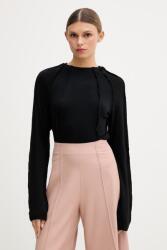 Sisley hosszúujjú női - fekete L - answear - 20 490 Ft