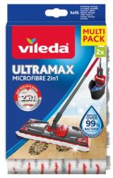 Vileda Lapos felmosó utántöltő, 2in1, VILEDA "Ultramax", fehér-piros (KHTV101) - iroda24