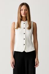 Calvin Klein egysoros mellény női - bézs L