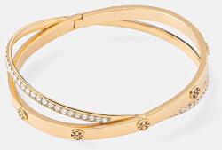 Tory Burch női aranyozott kristály karkötő Icon - arany S