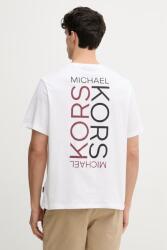 Michael Kors póló férfi pamut - fehér XXL - answear - 15 690 Ft
