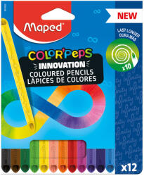 Maped Color`Peps INFINITY színes ceruza készlet, háromszögletű, 12 szín (IMA861600)