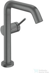 Hansgrohe Tecturis S 150 Coolstart Ecosmart+ mosdó csaptelep forgatható kifolyóval, click-clack leeresztővel, szálcsiszolt fekete króm 73360340 (73360340)