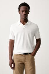 Marc O'Polo póló férfi pamut - fehér M - answear - 37 990 Ft