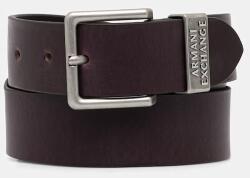 Armani Exchange férfi bőr öv - barna 80 - answear - 16 090 Ft