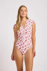 Seafolly egyrészes fürdőruha női Zip Front - rózsaszín S