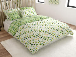  Lenjerie de pat policoton GREEN TREES POLY verde Dimensiune lenjerie de pat: 2 buc 70 x 90 cm | 200 x 220 cm Lenjerie de pat