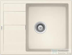 SCHOCK Ronda D-100L konyhai mosogatótálca CRISTALITE® Vanilla 650 x 500 mm, gránit kompozit, világos bézs ROND100LVANI (ROND100LVANI)