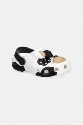 Crocs gyerek papucs CLASSIC IAM COW GLOW T - fehér 25/26