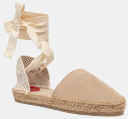 Love Moschino női velúr espadrilles - bézs Női 40