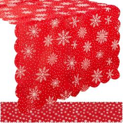  Napron de masă de Crăciun 220x35cm Ruhhy 22789 76167 (5900779947924) Fata de masa