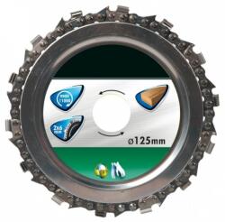 GEKO Disc debitare lemn cu lanț 125mm 22mm 14T 00430 (G78120)