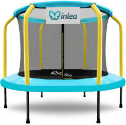 INLEA ULTIMATE Jump Trambulin belső védőhálóval 150 cm - világoskék (IN01-0003) - inlea
