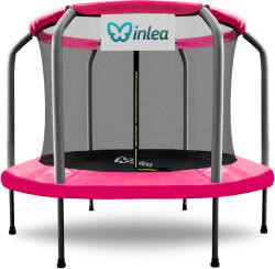 INLEA ULTIMATE Jump Trambulin belső védőhálóval 150 cm IN01-0004PINK - rózsaszín (IN01-0004) - inlea