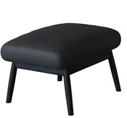 Flexlux Fekete bőr FLEXLUX PADOVA lábtartó 56 x 44 cm (FX-10041500740001)