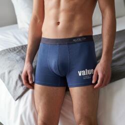 Aura Via Pamut boxer - value petrol kék, 2XL 121013