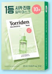 Torriden Mască pentru față cu centella Balanceful Centella Asiatic Extract Mask - 25 ml * 10 buc Masca de fata