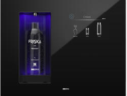 Zerica i-Wall 150 Glass 5.0 beépített hálózati vízadagoló és szóda készítő gép 3M Aqua-Pure vízszűrővel (RFK 150 A0202)