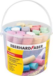 Eberhard Faber Aszfaltkréta, 20 darabos, EBERHARD FABER, 8 különböző szín (526512) - papir25