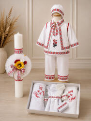 Magazin Traditional Set Traditional Botez - Costumas Trusou Lumanare Bogdan 2