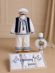 Magazin Traditional Set Traditional Botez - Costumas Trusou Lumanare Bogdan