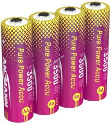 ANSMANN Pure Power Mignon ceruza AA akku 1, 5V min. 3250mAh típus 3500 4db/csomag Li-Ion