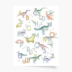 Empikfoto. ro Poster, Alfabet Dinozauri, 21x30 - 111194