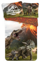 Jerry Fabrics Jurassic World Lava ágyneműhuzat 140x200 cm, 70x90 cm JFK025994 (JFK025994)
