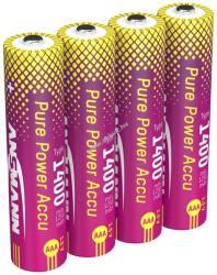 ANSMANN Pure Power AAA (Micro) akku 1, 5V min. 1250mAh 4db/csomag Li-Ion